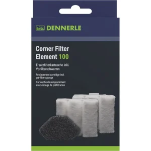 Dennerle Nano FilterElement XXL, Ersatzkartusche für Eckfilter XXL (2er-Pack) Must-Have